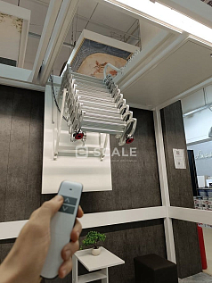 Купить Чердачная лестница с электроприводом e-SCALE Aluminium Silver - изображение 13